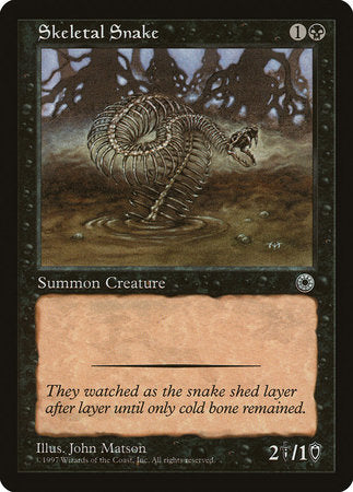 Skeletal Snake [Portal] | Gate City Games LLC