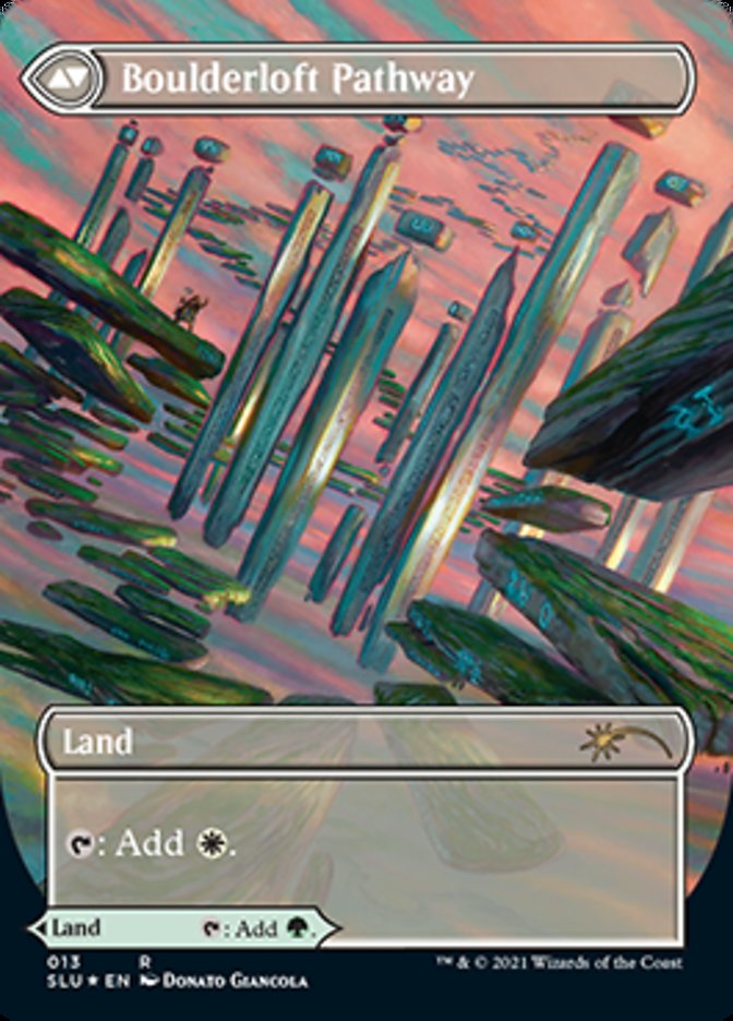 Branchloft Pathway // Boulderloft Pathway (Borderless) [Secret Lair: Ultimate Edition 2] | Gate City Games LLC