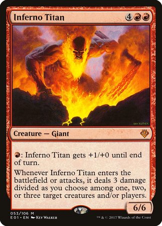 Inferno Titan [Archenemy: Nicol Bolas] | Gate City Games LLC