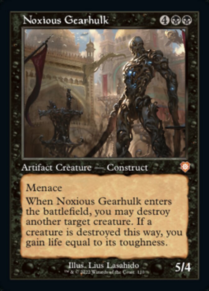 Noxious Gearhulk (Retro) [The Brothers' War Commander] | Gate City Games LLC