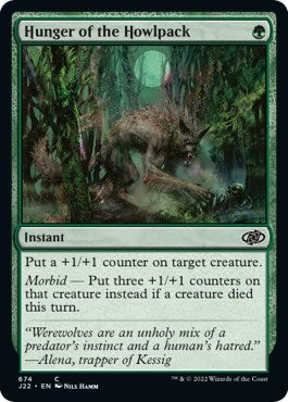 Hunger of the Howlpack [Jumpstart 2022] | Gate City Games LLC