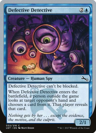 Defective Detective [Unstable] | Gate City Games LLC