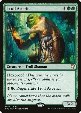 Troll Ascetic [Commander Anthology Volume II] | Gate City Games LLC