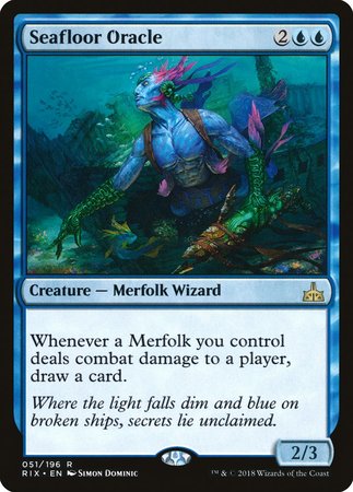 Seafloor Oracle [Rivals of Ixalan] | Gate City Games LLC