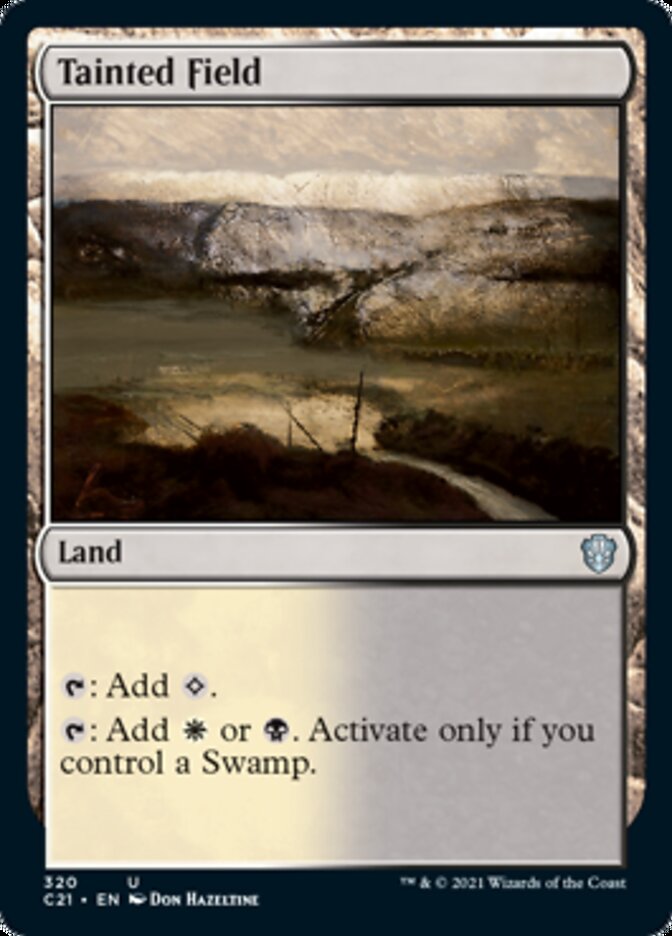 Tainted Field [Commander 2021] | Gate City Games LLC