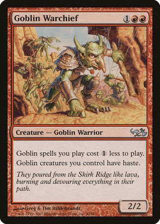 Goblin Warchief [Duel Decks: Elves vs. Goblins] | Gate City Games LLC