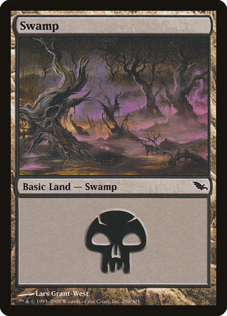 Swamp (290) [Shadowmoor] | Gate City Games LLC