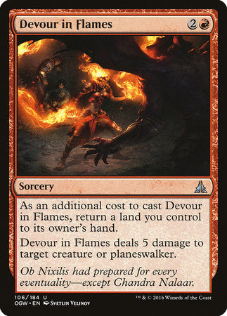 Devour in Flames [Oath of the Gatewatch] | Gate City Games LLC