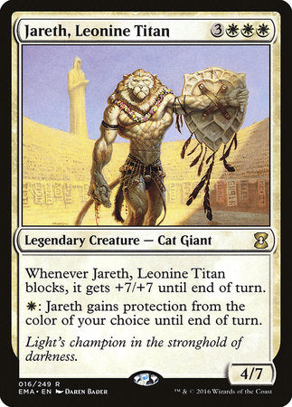 Jareth, Leonine Titan [Eternal Masters] | Gate City Games LLC