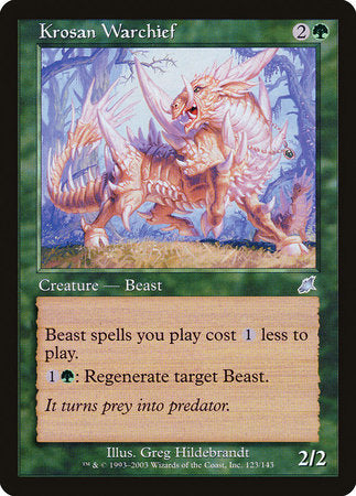 Krosan Warchief [Scourge] | Gate City Games LLC