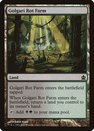 Golgari Rot Farm [Commander 2011] | Gate City Games LLC