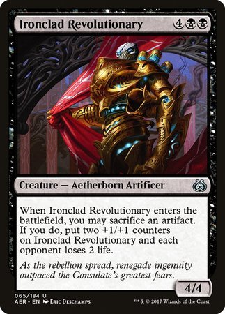 Ironclad Revolutionary [Aether Revolt] | Gate City Games LLC