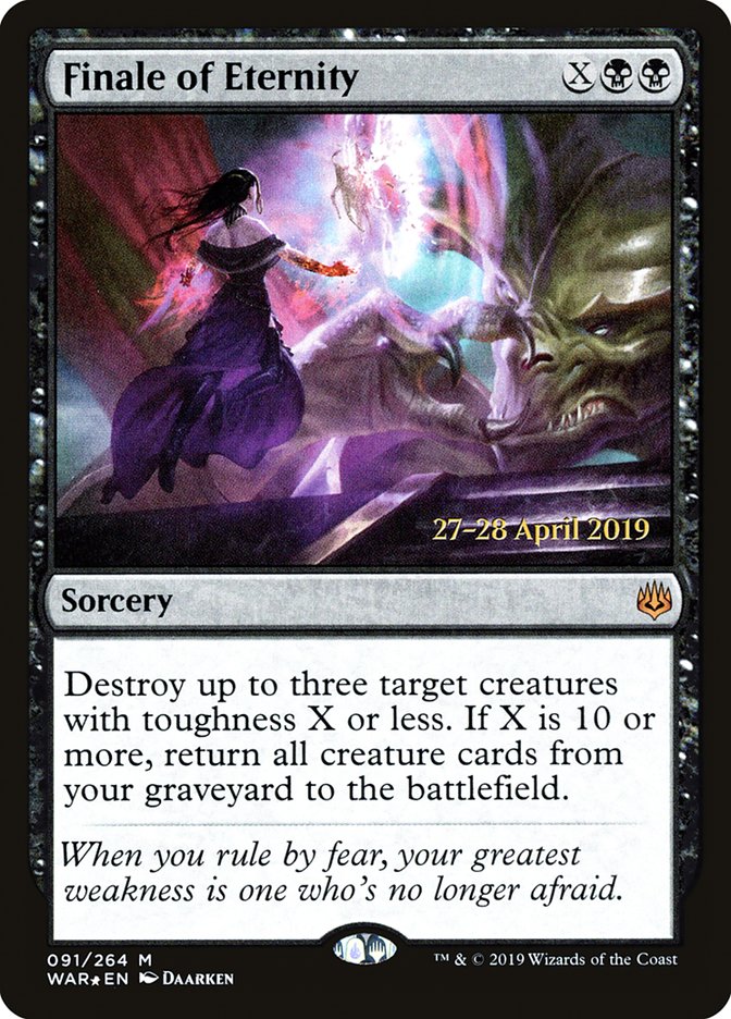 Finale of Eternity  [War of the Spark Prerelease Promos] | Gate City Games LLC