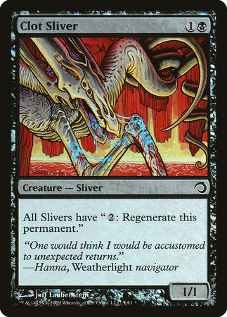 Clot Sliver [Premium Deck Series: Slivers] | Gate City Games LLC