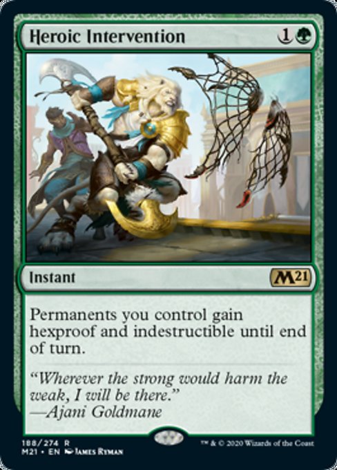Heroic Intervention [Core Set 2021] | Gate City Games LLC