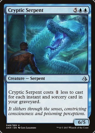 Cryptic Serpent [Amonkhet] | Gate City Games LLC