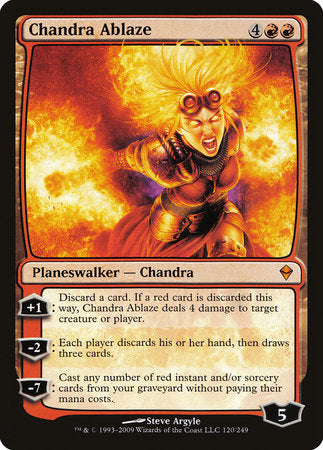 Chandra Ablaze [Zendikar] | Gate City Games LLC