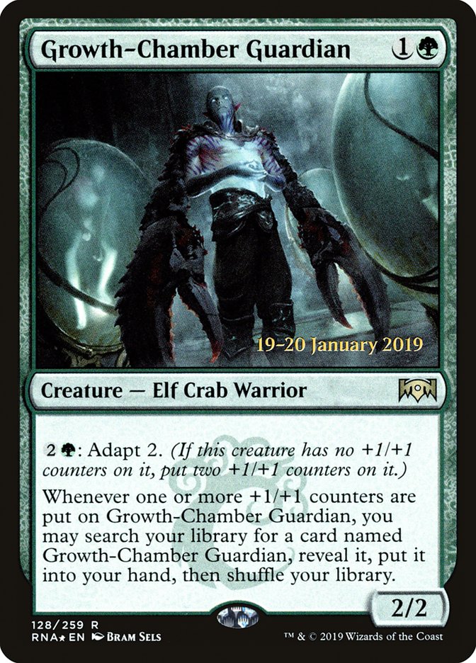 Growth-Chamber Guardian [Ravnica Allegiance Prerelease Promos] | Gate City Games LLC