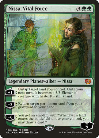 Nissa, Vital Force (SDCC 2018 EXCLUSIVE) [San Diego Comic-Con 2018] | Gate City Games LLC