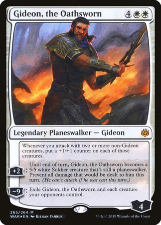Gideon, the Oathsworn [War of the Spark] | Gate City Games LLC