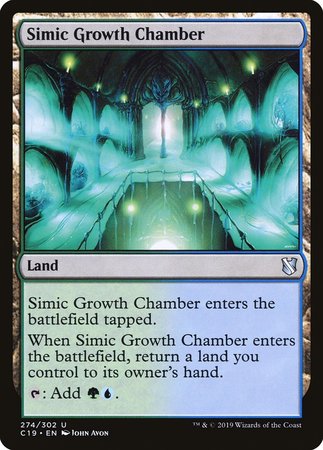 Simic Growth Chamber [Commander 2019] | Gate City Games LLC