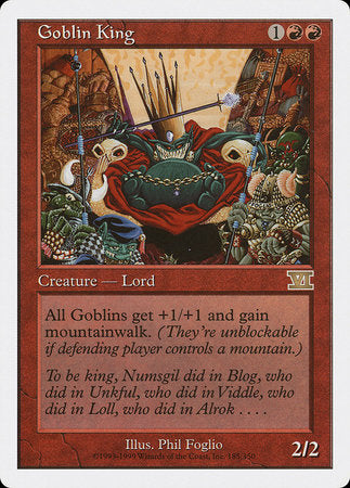 Goblin King [Classic Sixth Edition] | Gate City Games LLC