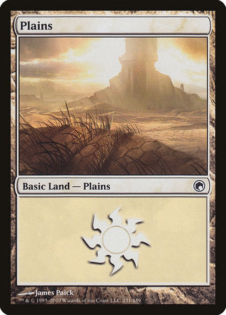 Plains (231) [Scars of Mirrodin] | Gate City Games LLC