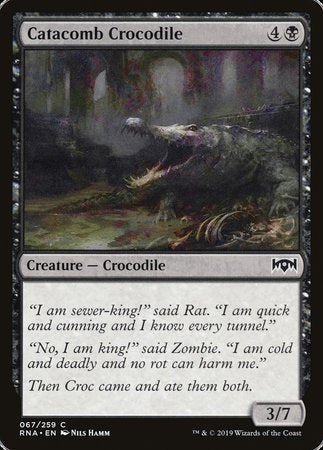 Catacomb Crocodile [Ravnica Allegiance] | Gate City Games LLC