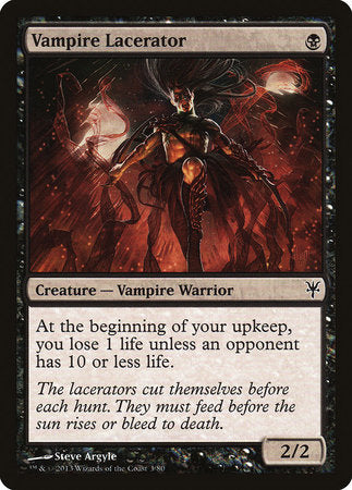 Vampire Lacerator [Duel Decks: Sorin vs. Tibalt] | Gate City Games LLC