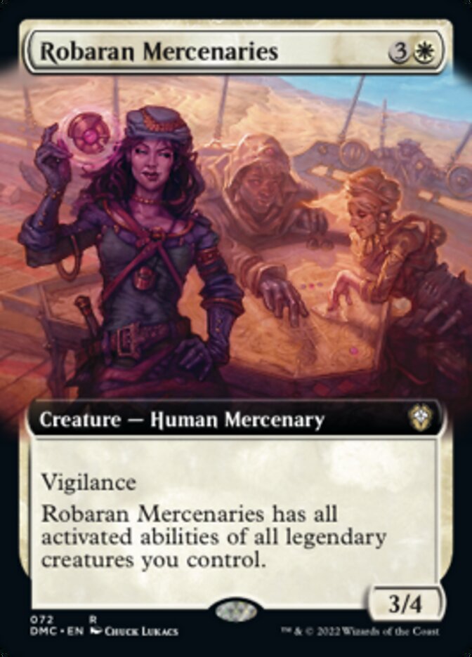 Robaran Mercenaries (Extended Art) [Dominaria United Commander] | Gate City Games LLC