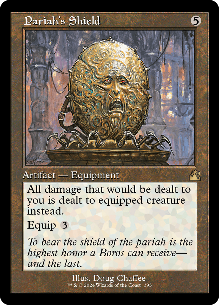 Pariah's Shield (Retro Frame) [Ravnica Remastered] | Gate City Games LLC