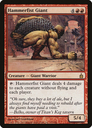 Hammerfist Giant [Ravnica: City of Guilds] | Gate City Games LLC