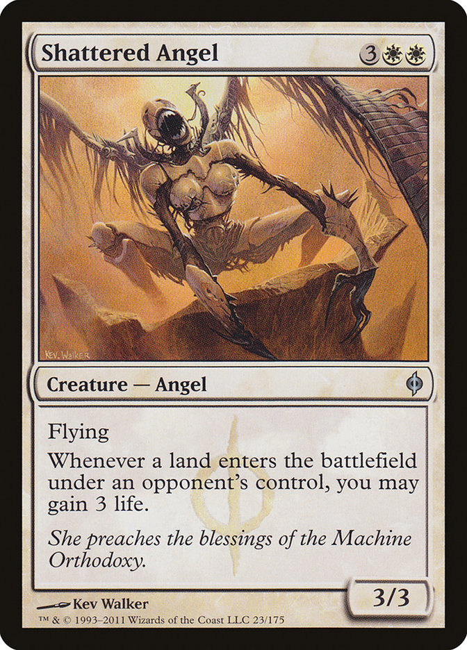 Shattered Angel [New Phyrexia] | Gate City Games LLC