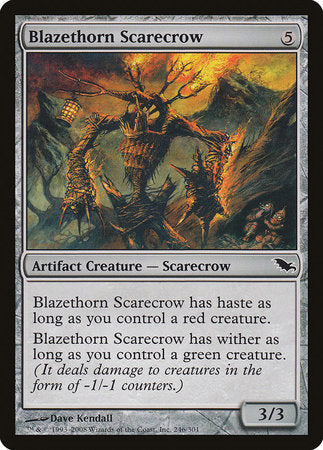 Blazethorn Scarecrow [Shadowmoor] | Gate City Games LLC