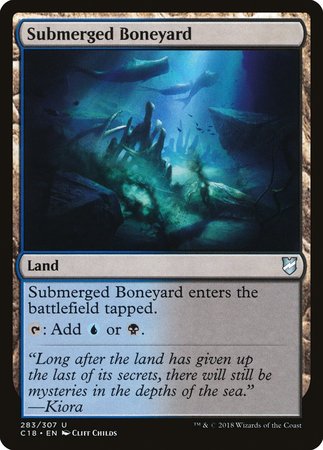 Submerged Boneyard [Commander 2018] | Gate City Games LLC