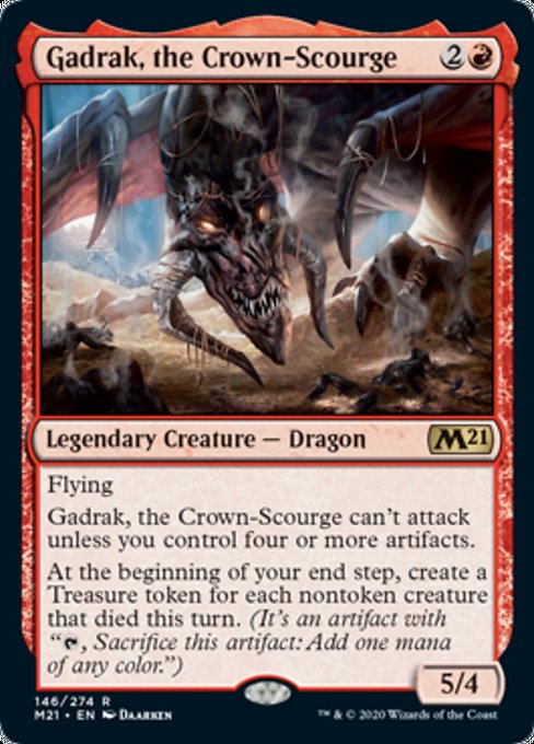 Gadrak, the Crown-Scourge [Core Set 2021] | Gate City Games LLC