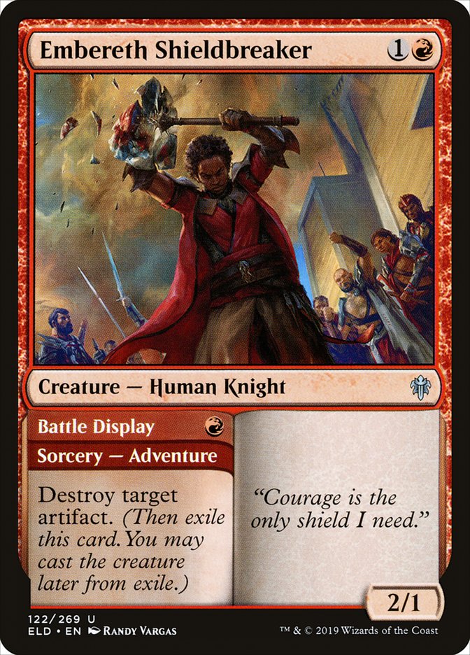 Embereth Shieldbreaker // Battle Display [Throne of Eldraine] | Gate City Games LLC
