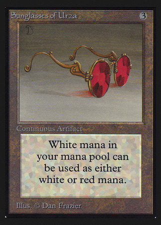 Sunglasses of Urza (IE) [Intl. Collectors’ Edition] | Gate City Games LLC