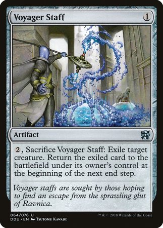 Voyager Staff [Duel Decks: Elves vs. Inventors] | Gate City Games LLC