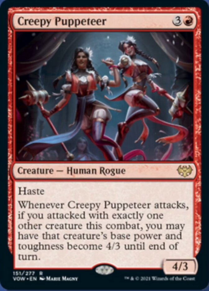 Creepy Puppeteer [Innistrad: Crimson Vow] | Gate City Games LLC