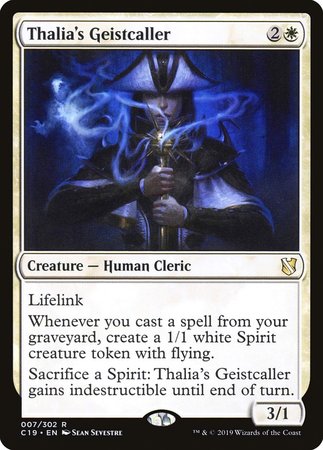 Thalia's Geistcaller [Commander 2019] | Gate City Games LLC