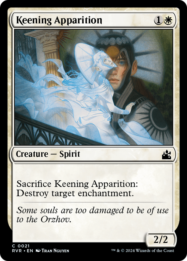 Keening Apparition [Ravnica Remastered] | Gate City Games LLC