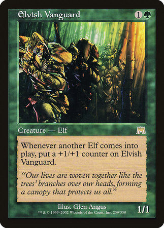 Elvish Vanguard [Onslaught] | Gate City Games LLC