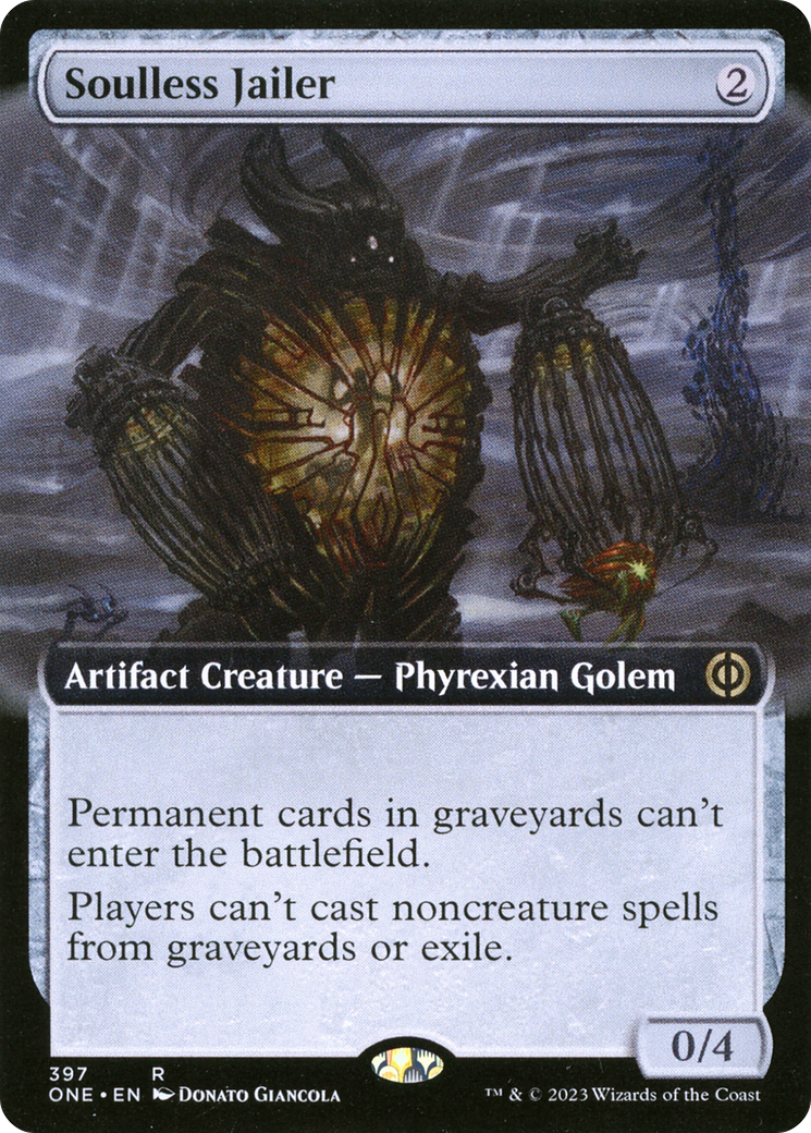 Soulless Jailer (Extended Art) [Phyrexia: All Will Be One] | Gate City Games LLC