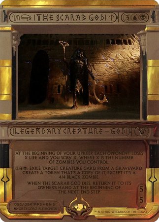 The Scarab God [Amonkhet Invocations] | Gate City Games LLC