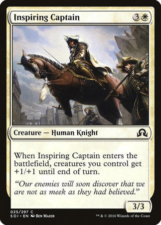 Inspiring Captain [Shadows over Innistrad] | Gate City Games LLC