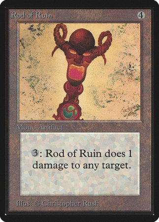 Rod of Ruin [Limited Edition Beta] | Gate City Games LLC