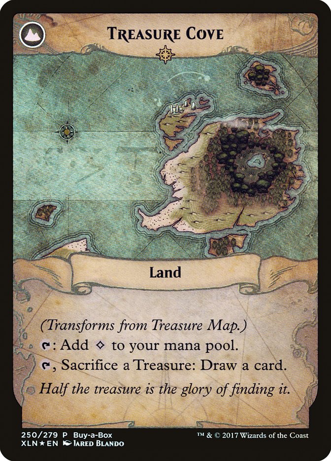 Treasure Map // Treasure Cove (Buy-A-Box) [Ixalan Treasure Chest] | Gate City Games LLC