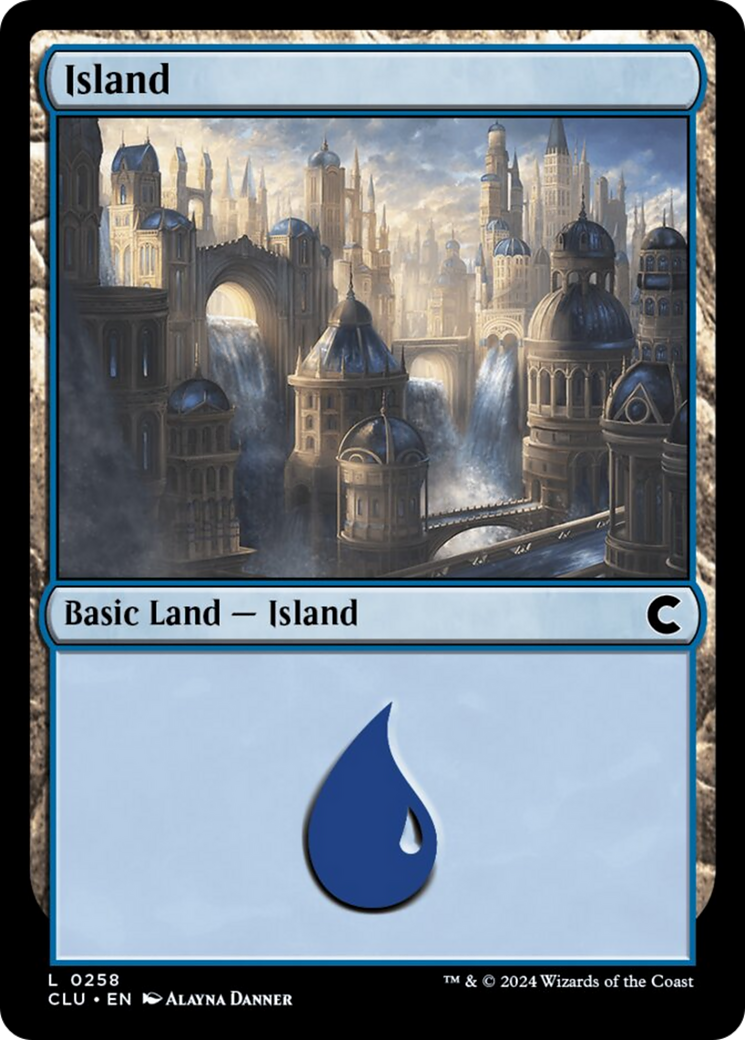 Island (0258) [Ravnica: Clue Edition] | Gate City Games LLC
