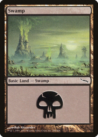 Swamp (296) [Mirrodin] | Gate City Games LLC